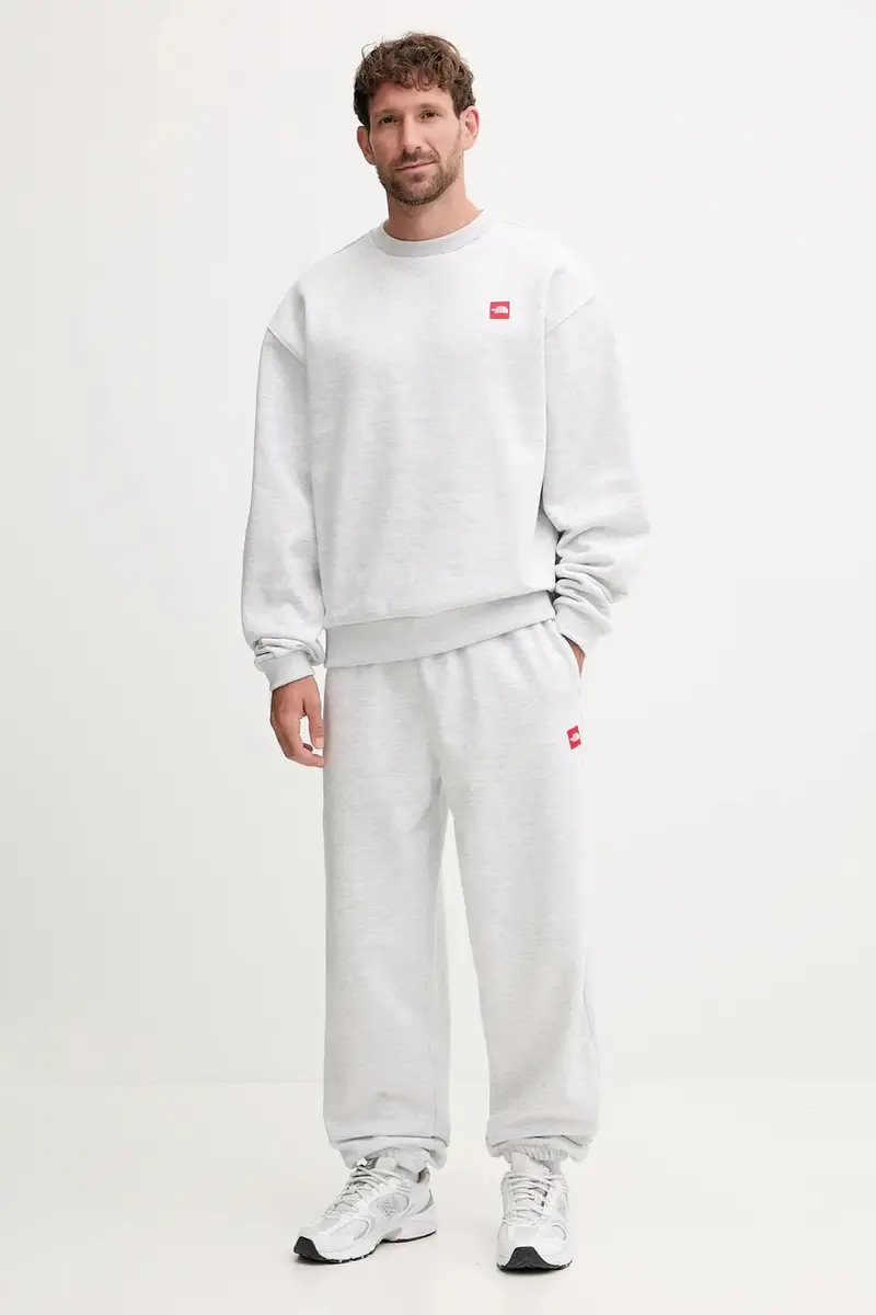 felpa Redbox uomo colore grigio NF0A8EG1E041 miniatura 2