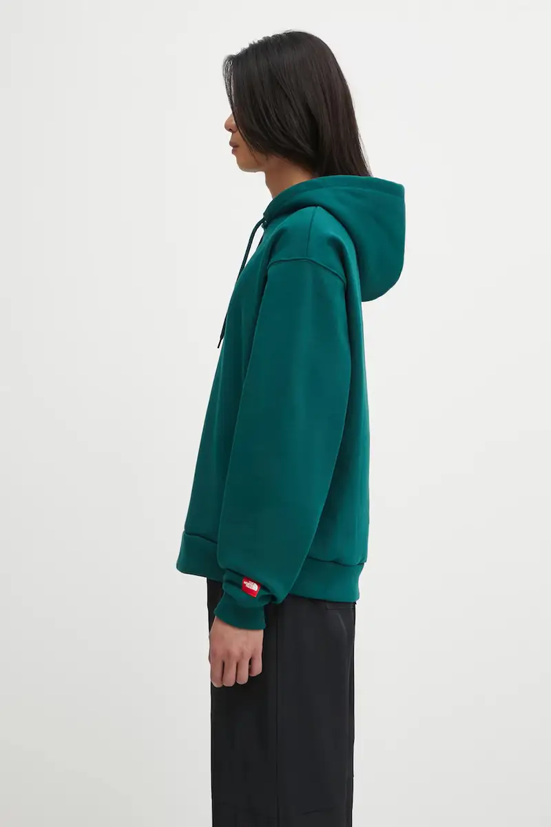 felpa Redbox uomo colore verde con cappuccio NF0A8EFZ1KI1 miniatura 2