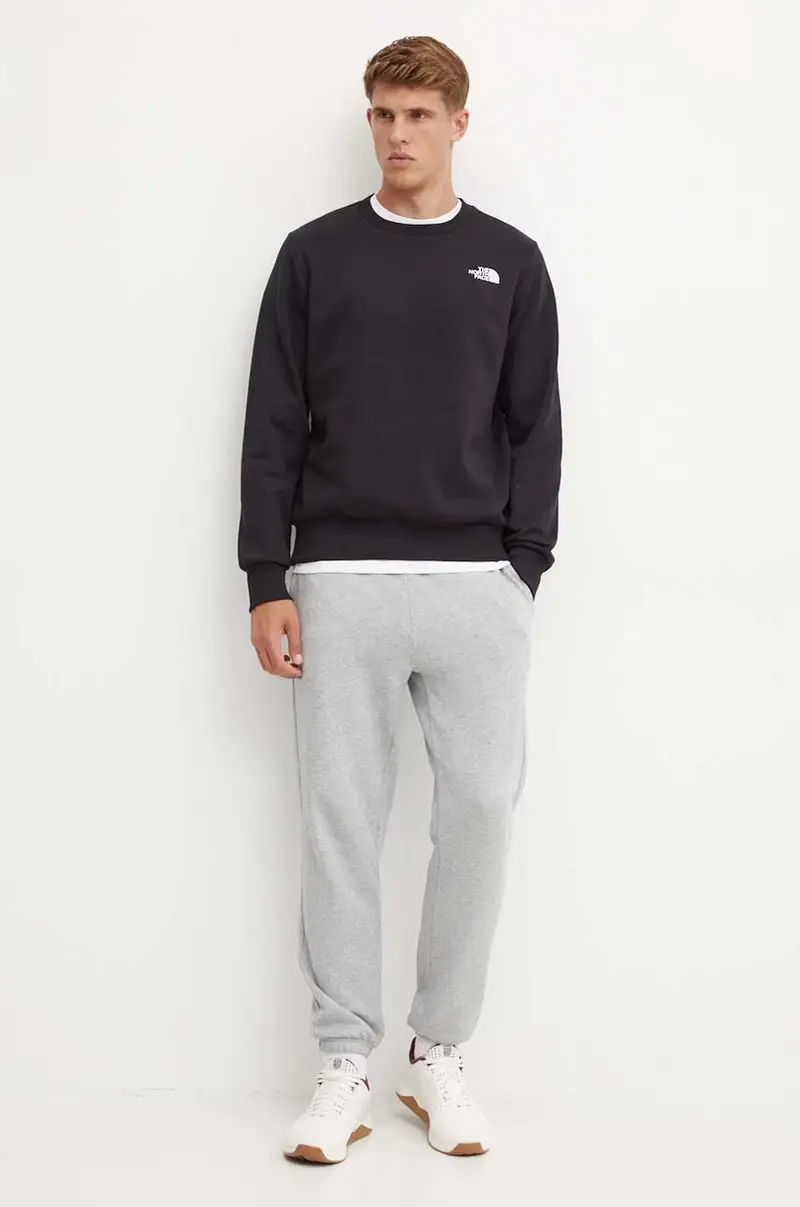 felpa Simple Dome Crew uomo colore nero NF0A89FBJK31 miniatura 2