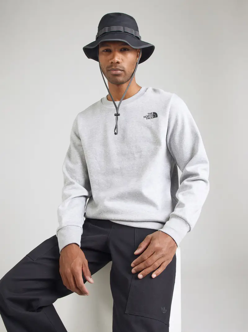 Felpa Simple Dome grigio sfumato / nero miniatura 2