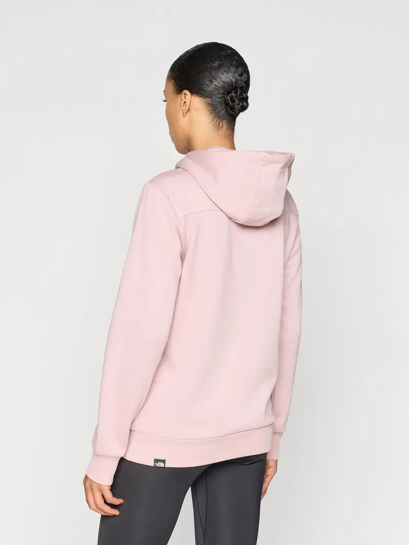 Felpa SIMPLE DOME rosa / bianco miniatura 3