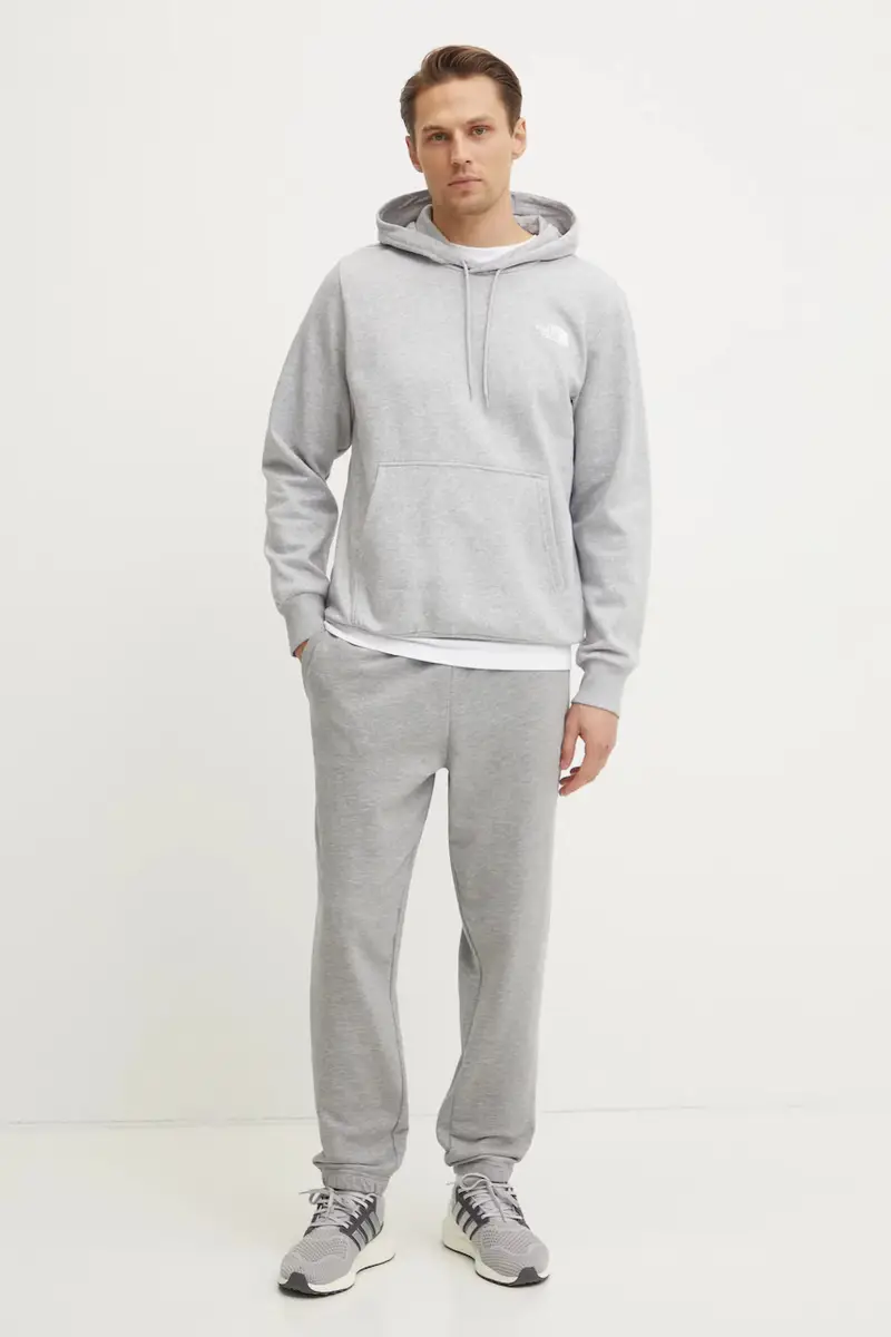 felpa Simple Dome uomo colore grigio con cappuccio NF0A89FCDYX1 miniatura 2