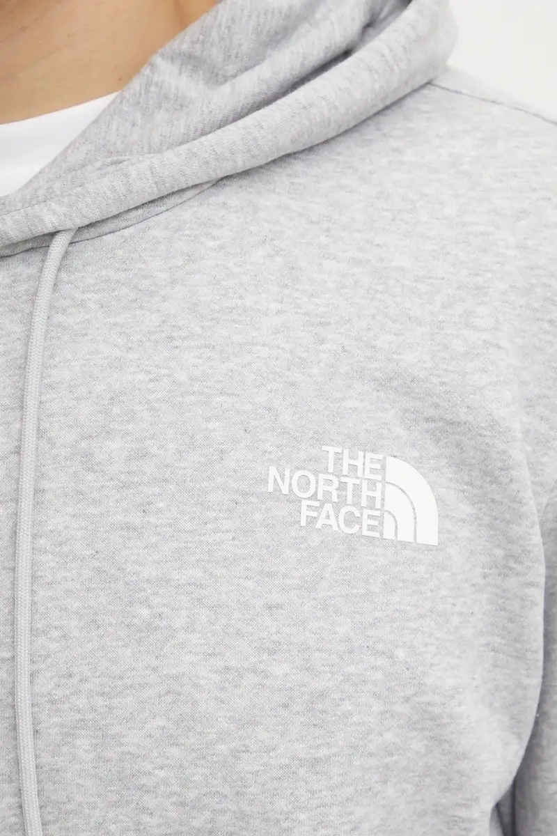 felpa Simple Dome uomo colore grigio con cappuccio NF0A89FCDYX1 miniatura 5