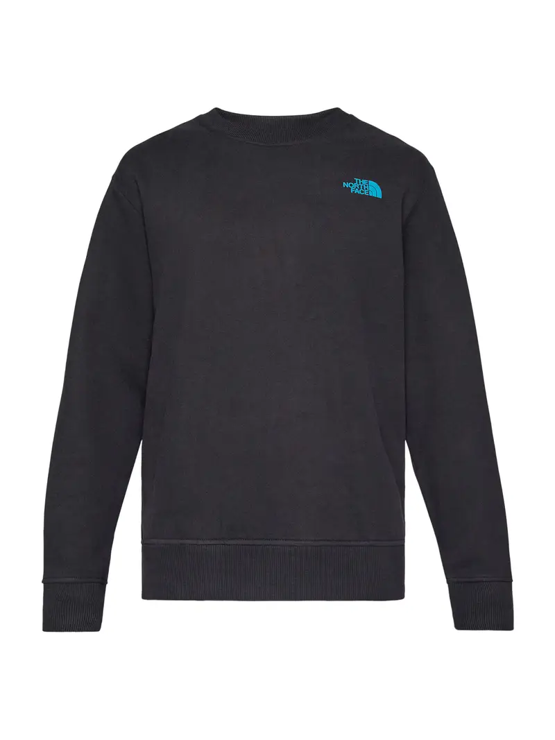 Felpa 'SLOPES' blu chiaro / rosso / nero / bianco