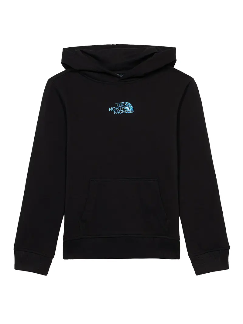 Felpa sportiva acqua / nero