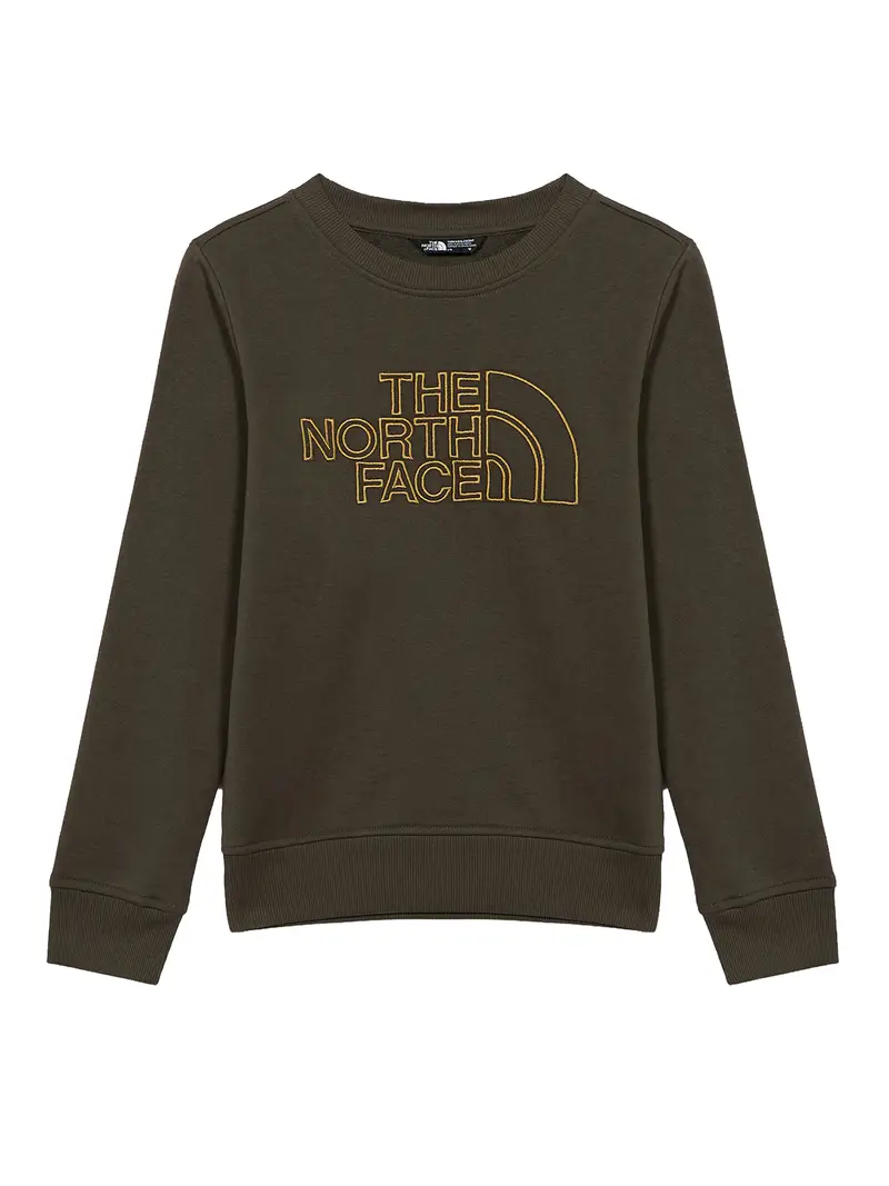 Felpa sportiva DREW PEAK oro / verde scuro