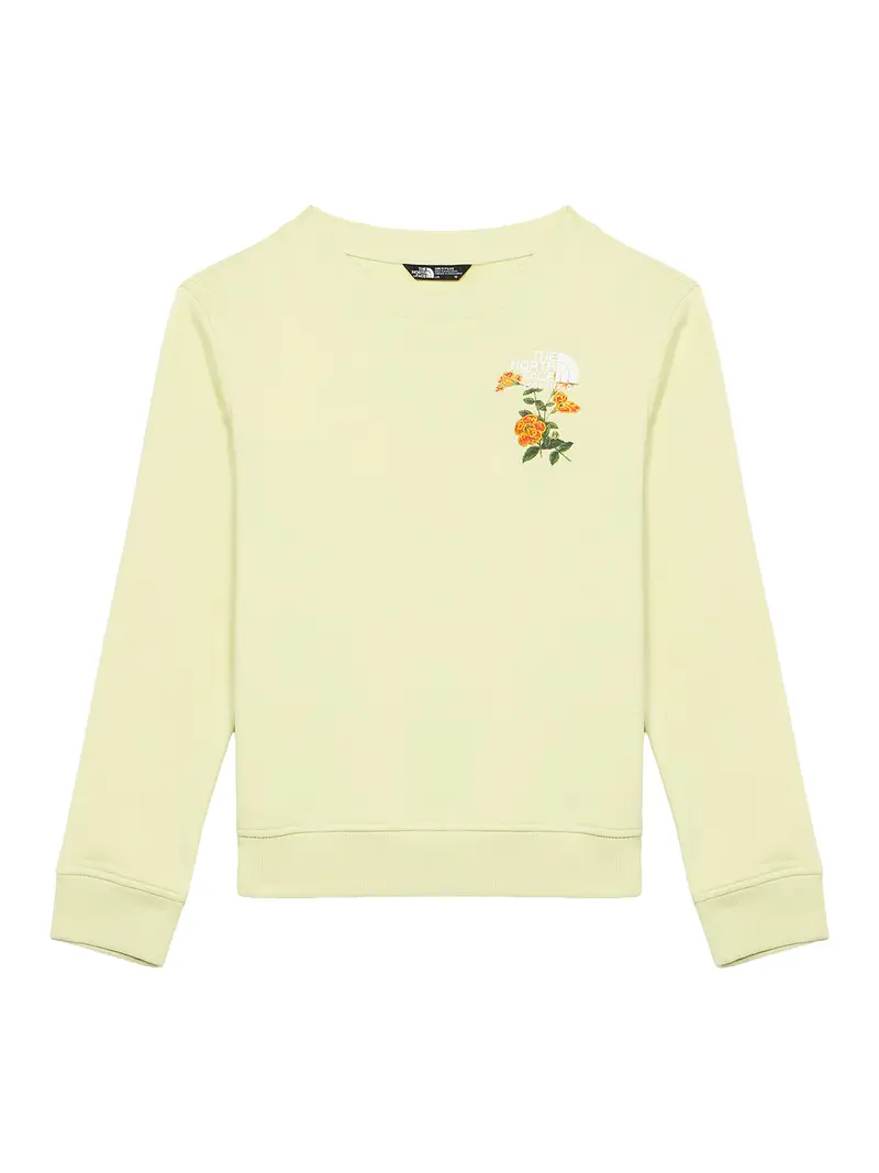 Felpa sportiva FLORA limone / verde / arancione