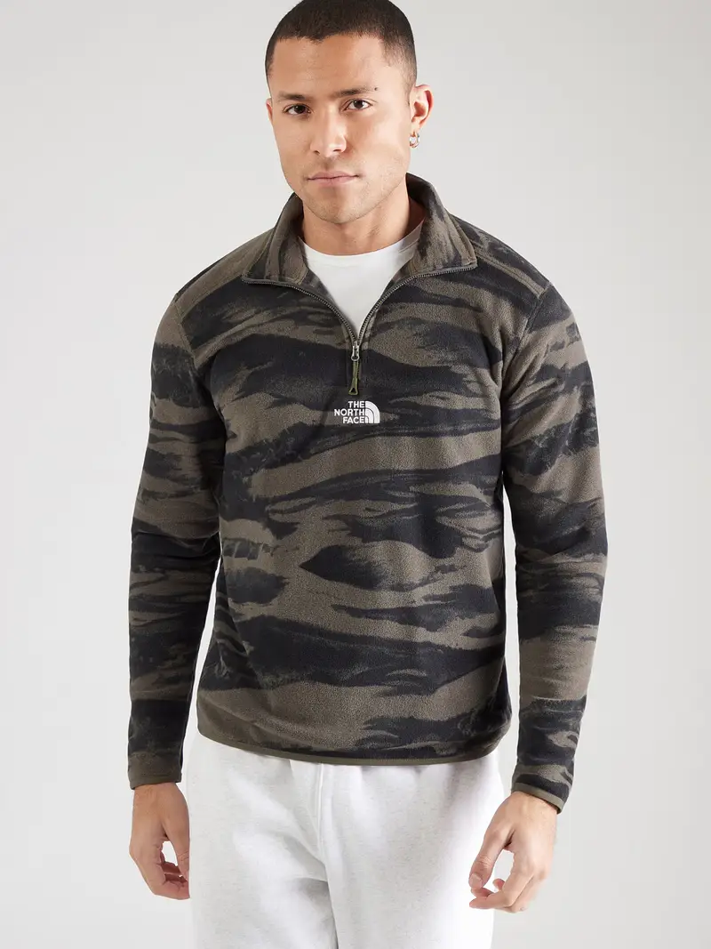 Felpa sportiva GLACIER EMBROIDERE talpa / nero miniatura 3