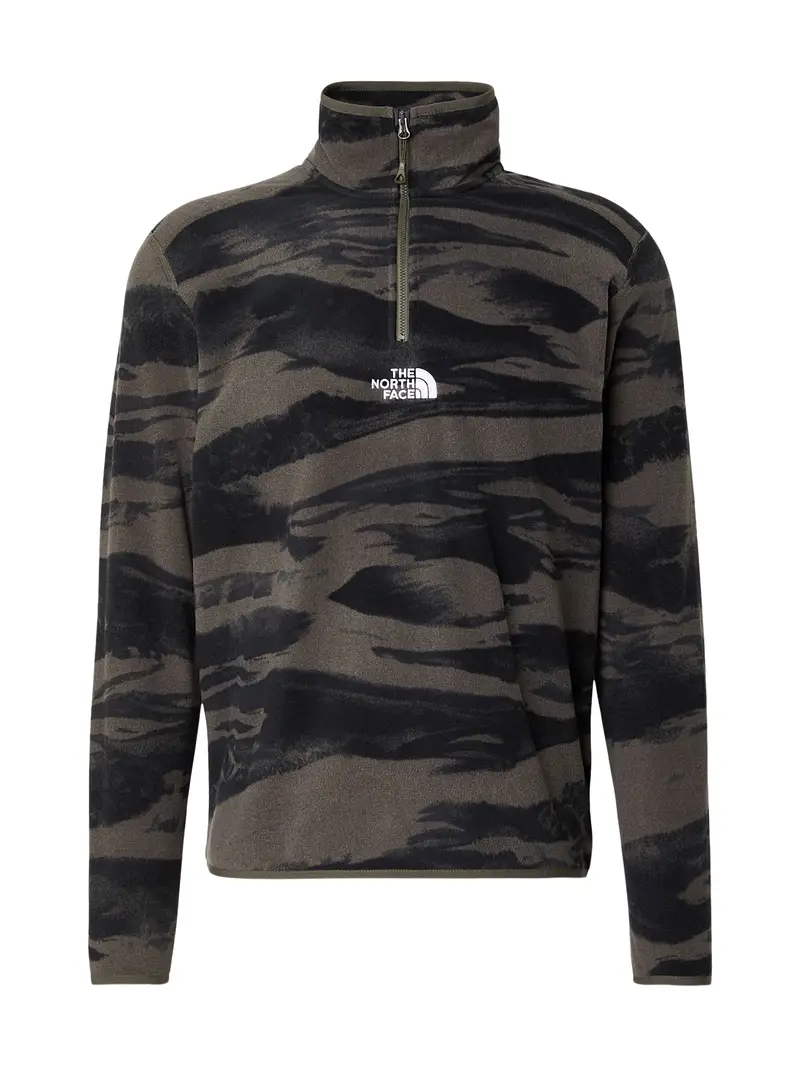 Felpa sportiva GLACIER EMBROIDERE talpa / nero