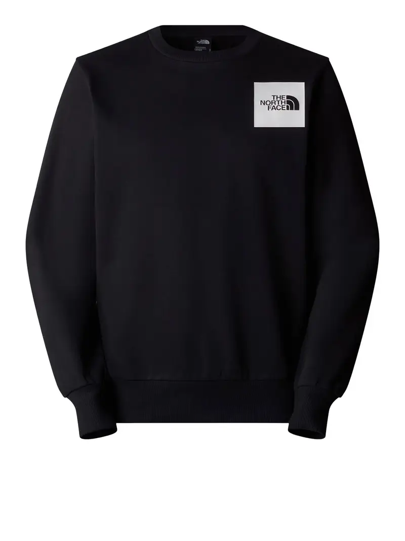 felpa the north face da uomo - nero