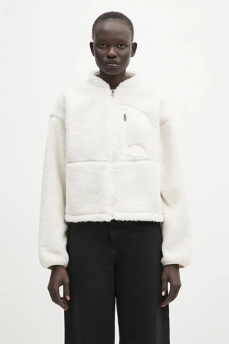 felpa TNF Extreme Pile donna colore beige NF0A88ZBQLI1