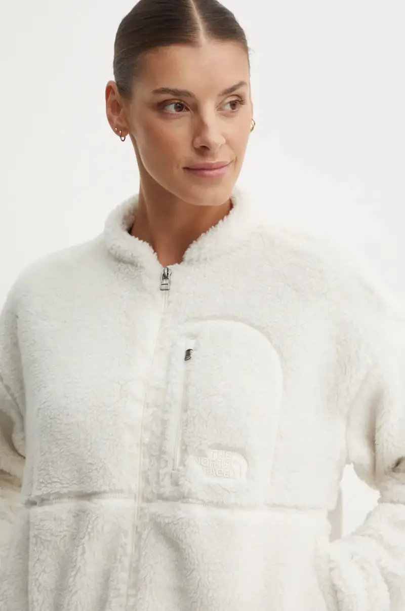 felpa TNF Extreme Pile donna colore beige NF0A88ZBQLI1 miniatura 4