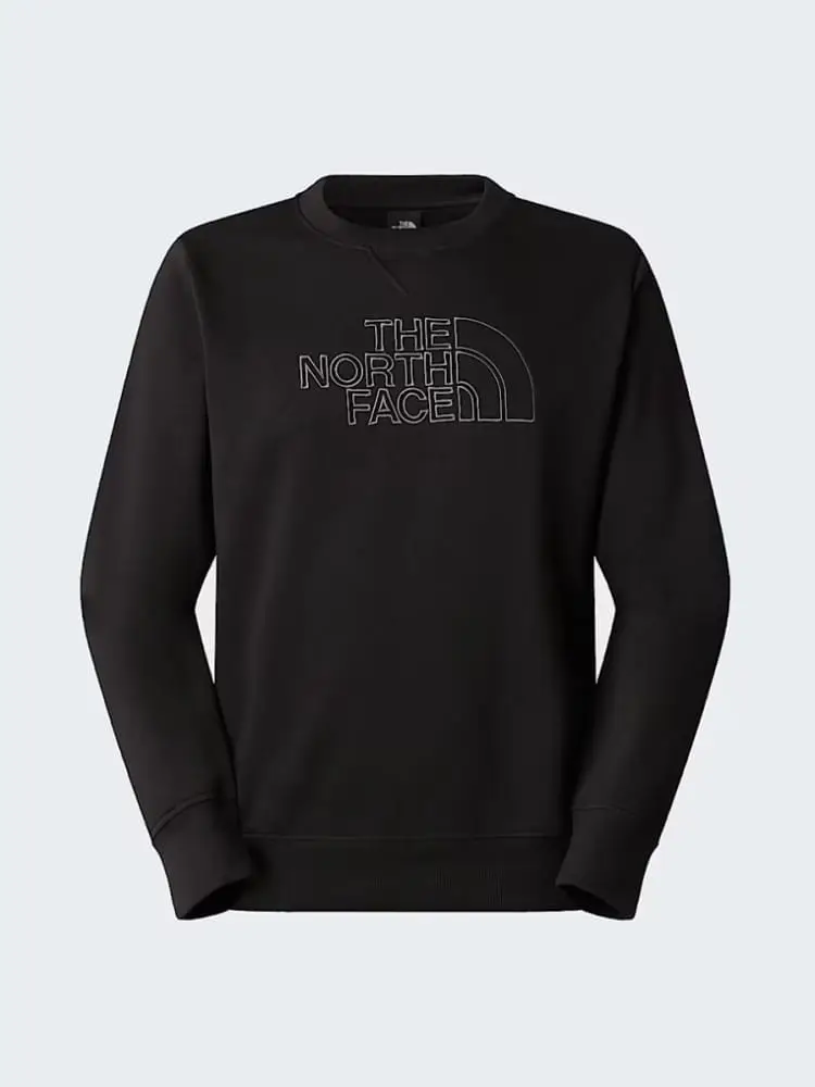 felpa uomo drew peak light nera