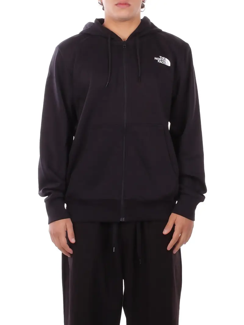 Felpa Uomo THE NORTH FACE Black simple dome full zip hoodie