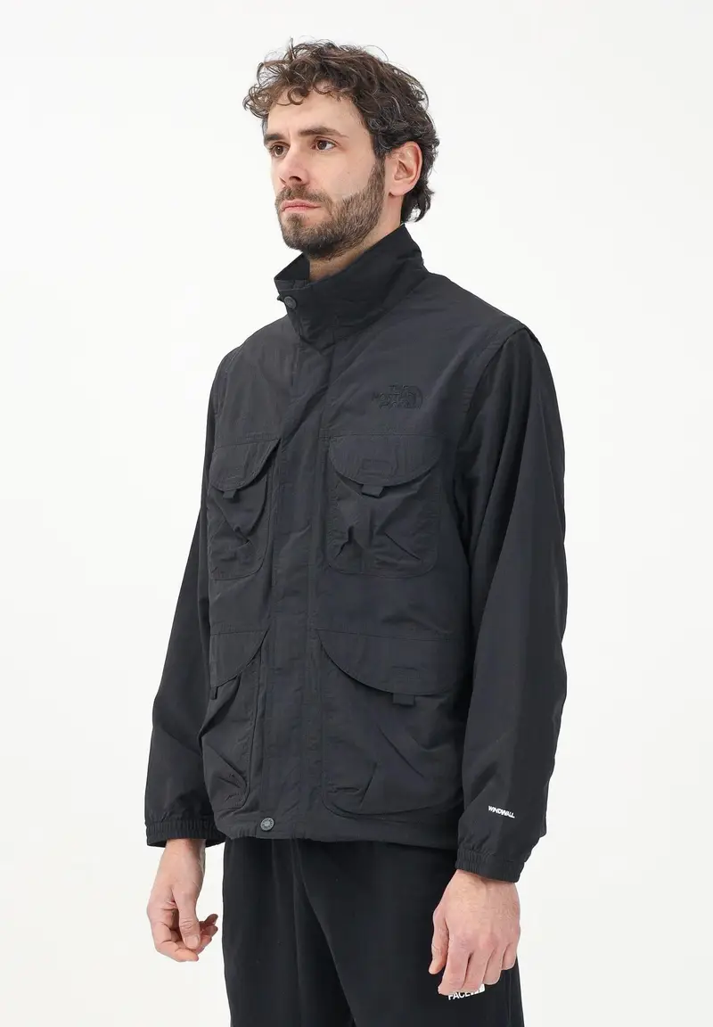 THE NORTH FACE Giacca a vento Convertible nera da uomo