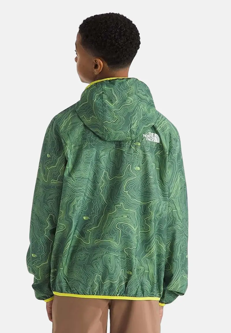 Giacca a vento Cyclone verde per bambino e bambina miniatura 2