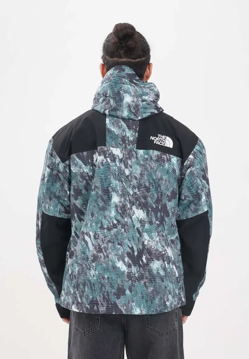 THE NORTH FACE Giacca a vento DryVent? Mono Mountain da uomo con fantasia verde e nera miniatura 2