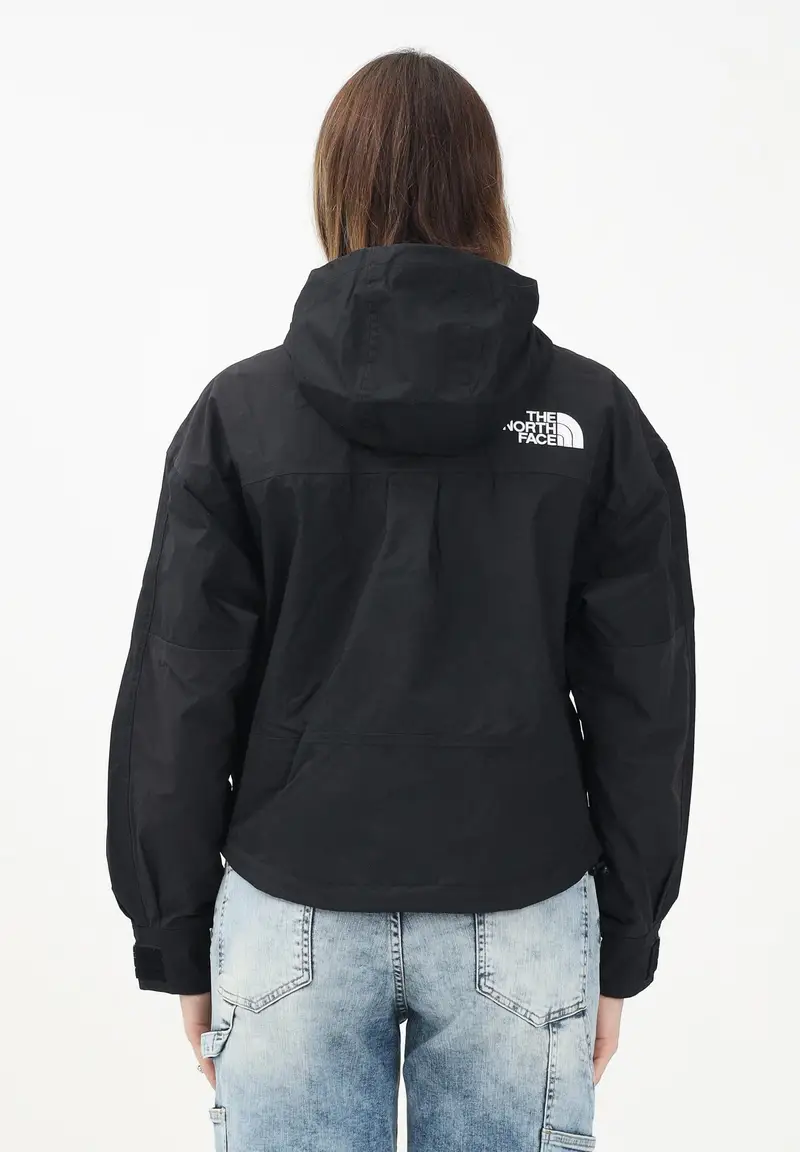 THE NORTH FACE Giacca a vento Mountain Mono nera da donna miniatura 2