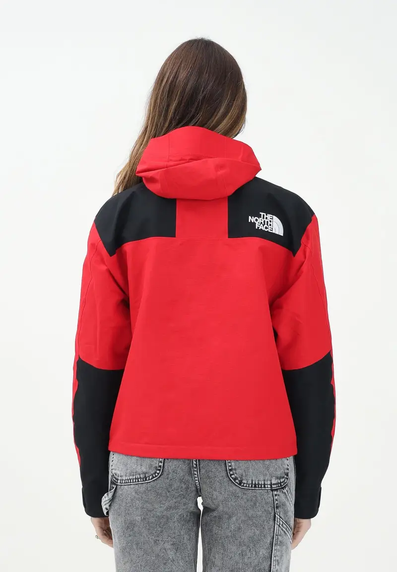 THE NORTH FACE Giacca a vento Mountain Mono rossa da donna miniatura 3