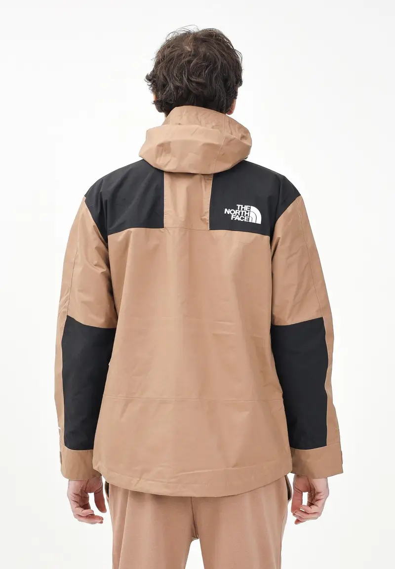THE NORTH FACE Giacca a vento Reign On marrone e nera da uomo miniatura 2