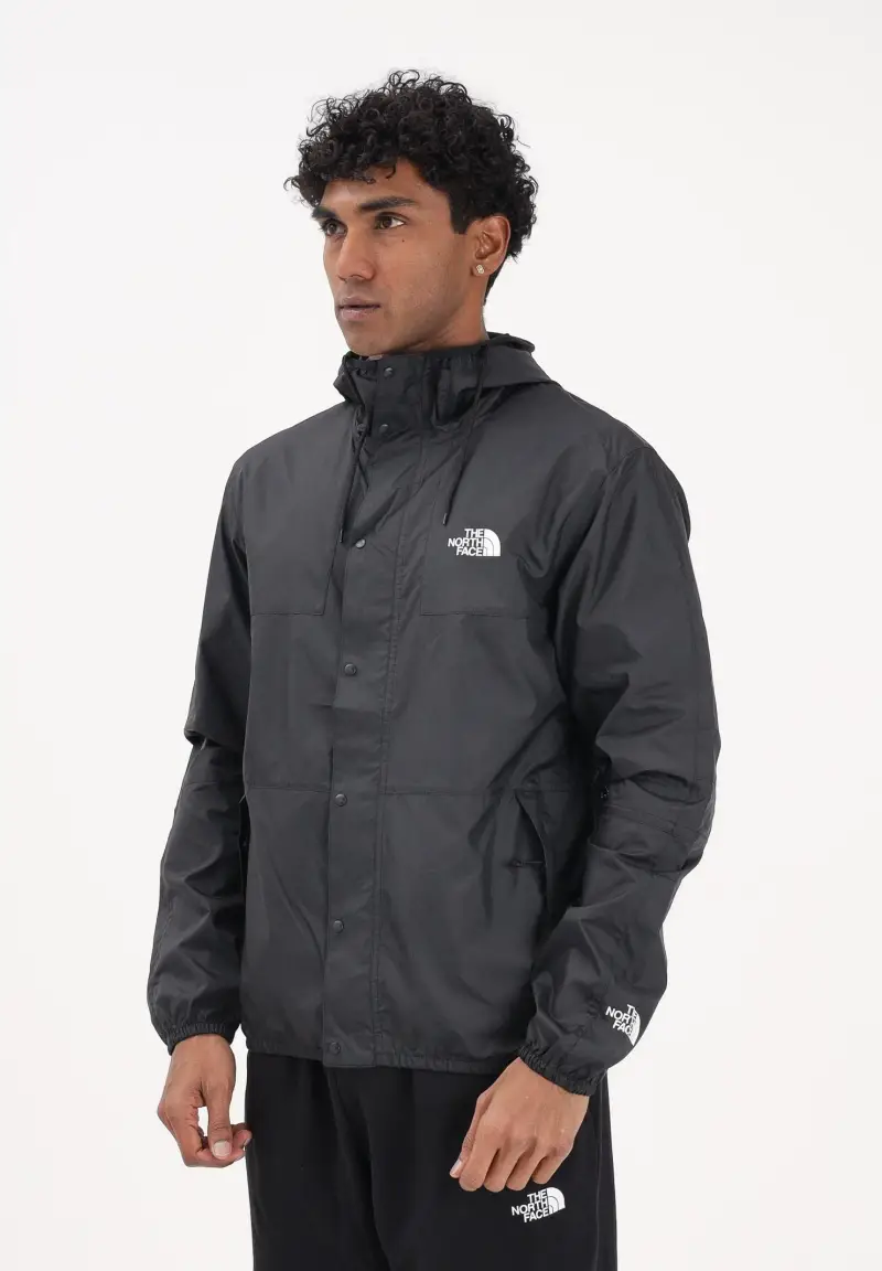 Giacca a vento Seasonal Mountain Jacket nera da uomo