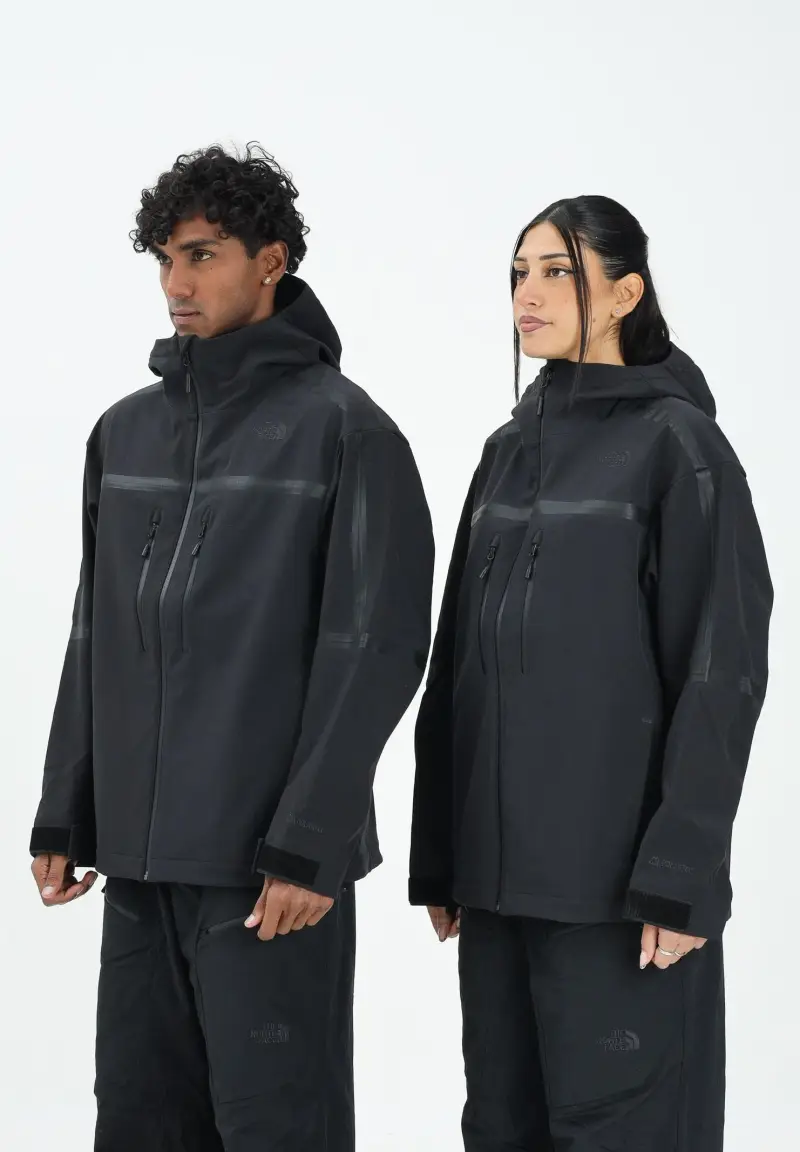 Giacca a vento Softshell NSE nera per uomo e donna