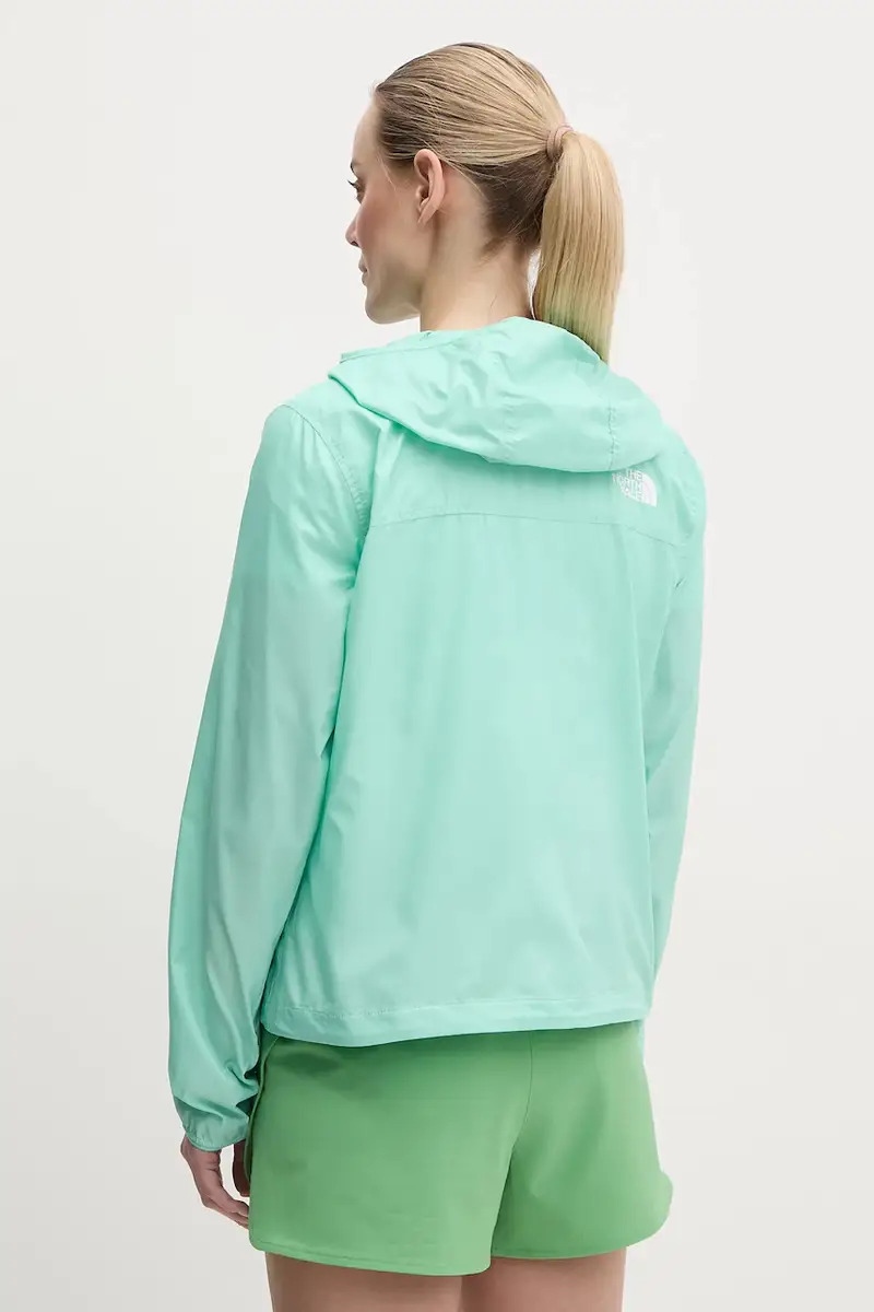 giacca antivento TNF Cyclone colore turchese NF0A8B6G6EI1 miniatura 3