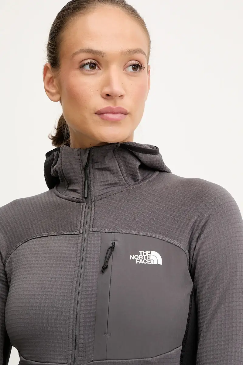 giacca da esterno Polartec Powergrid Stormgap colore grigio NF0A8E0VWUO1 miniatura 4