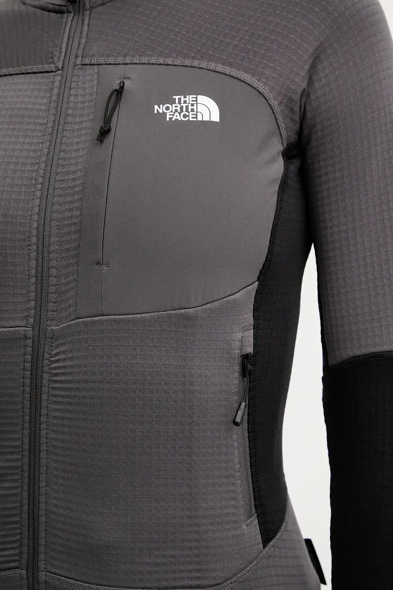 giacca da esterno Polartec Powergrid Stormgap colore grigio NF0A8E0VWUO1 miniatura 5