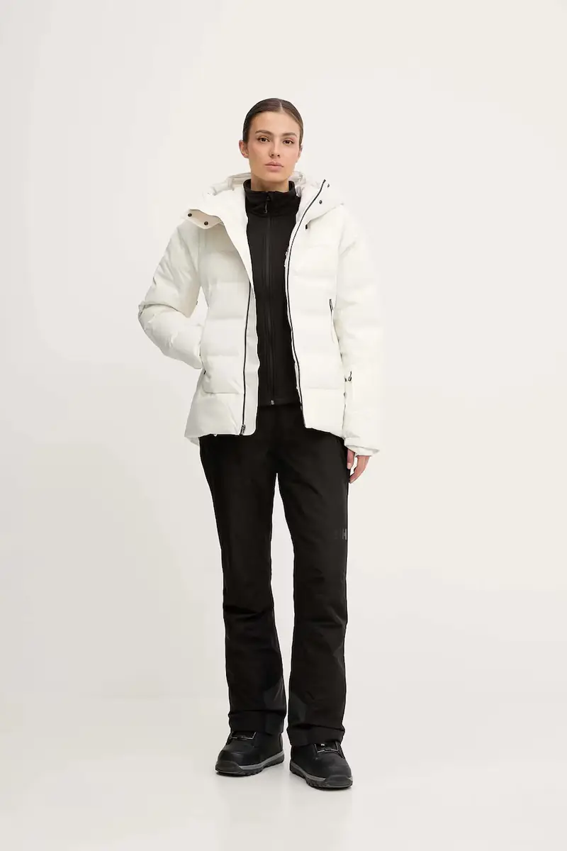 giacca da sci in piuma Cirque colore beige NF0A87WSGOL1 miniatura 2