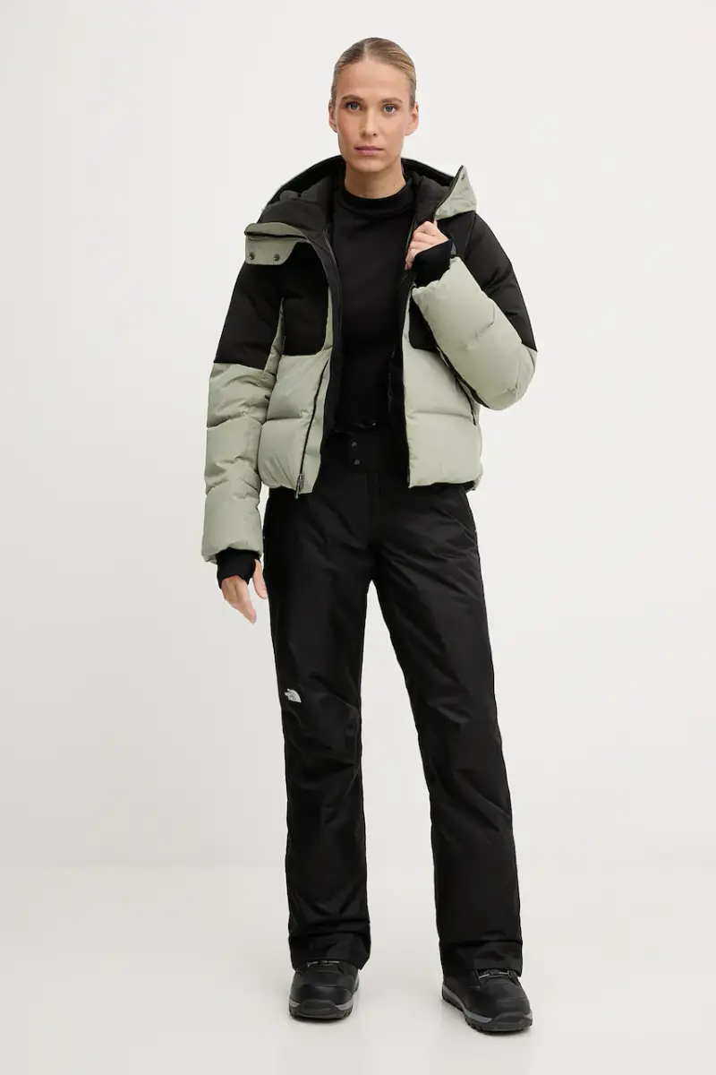 giacca da sci in piuma Cold Spell Verde miniatura 2