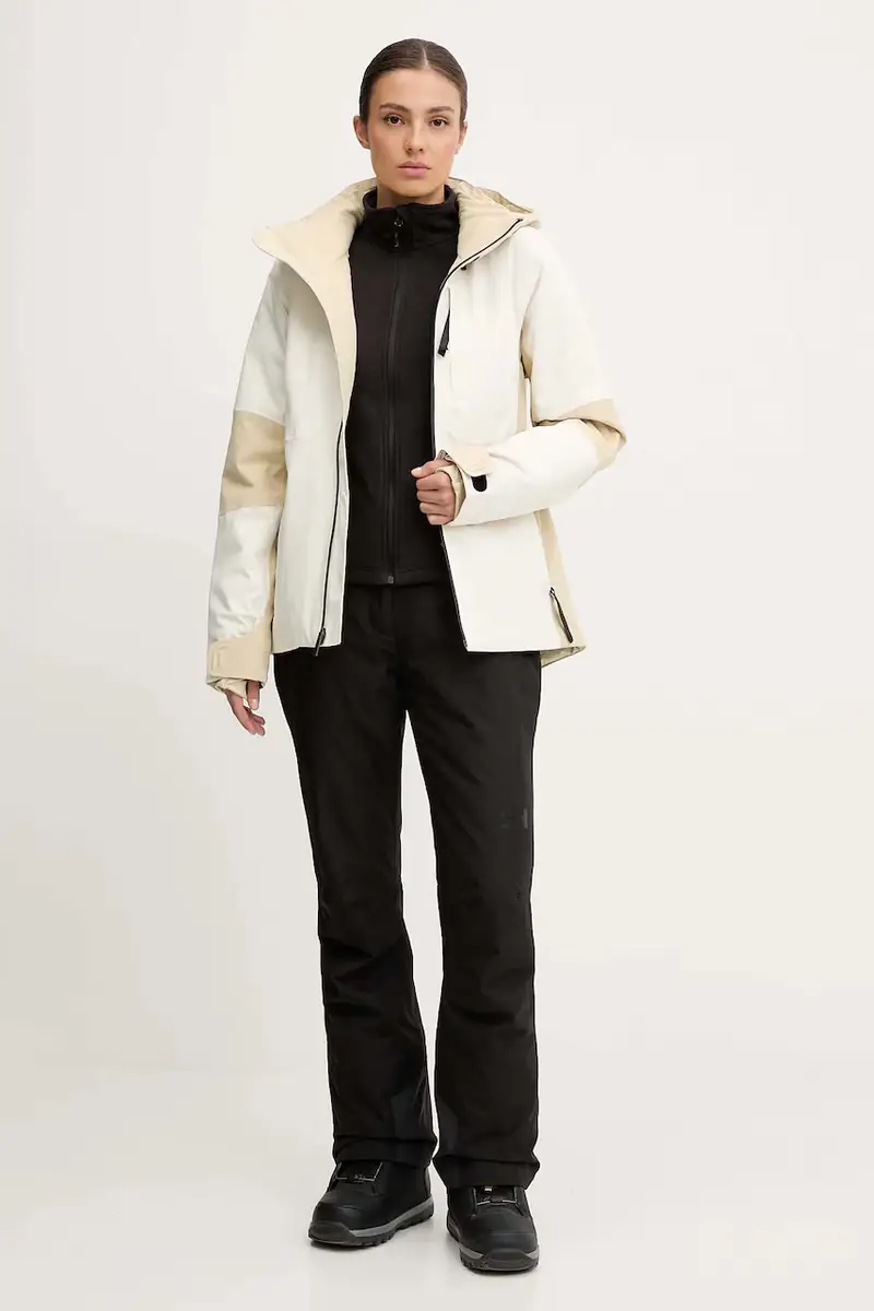 giacca da sci Lenado colore beige NF0A8DDSTOB1 miniatura 2