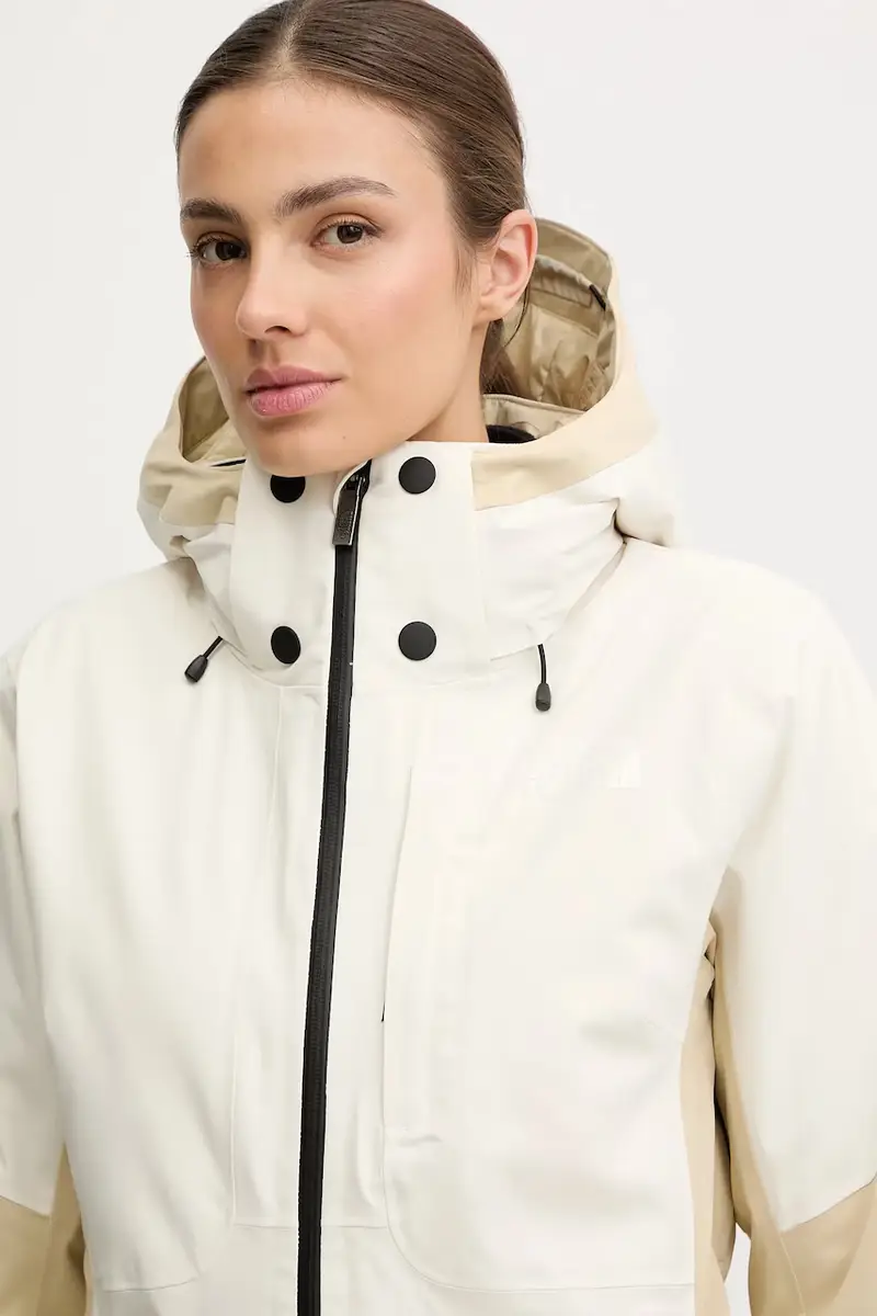 giacca da sci Lenado colore beige NF0A8DDSTOB1 miniatura 4