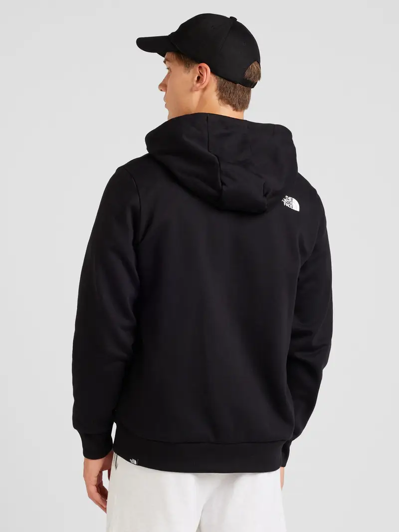 THE NORTH FACE Giacca di felpa 'SIMPLE DOME' nero / bianco miniatura 2