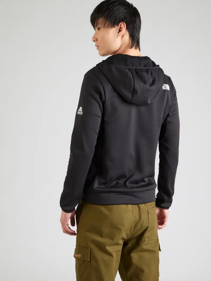 THE NORTH FACE Giacca di felpa sportiva 'MOUNTAIN ATHLETICS' nero / bianco miniatura 3