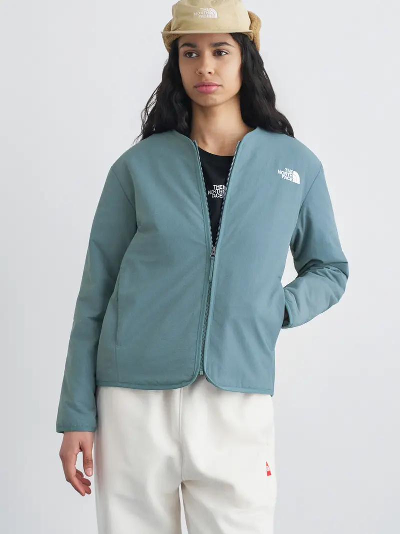 Giacca di mezza stagione ILTI grigio basalto / bianco miniatura 2