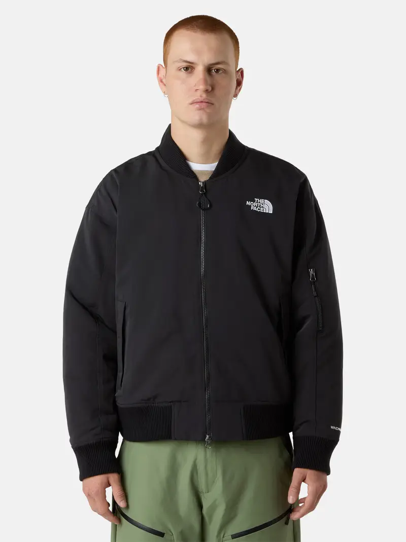 Giacca di mezza stagione nero / bianco miniatura 3