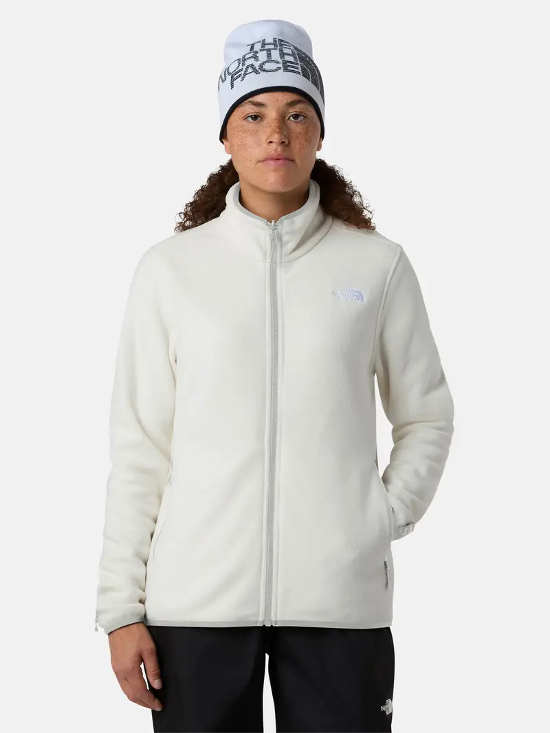 Giacca di pile funzionale 'Glacier' bianco naturale miniatura 3