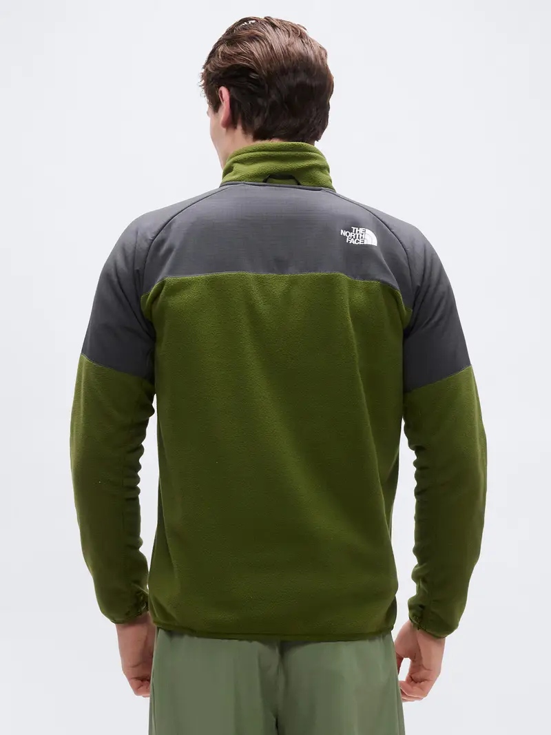 Giacca di pile funzionale GLACIER grafite / oliva miniatura 3