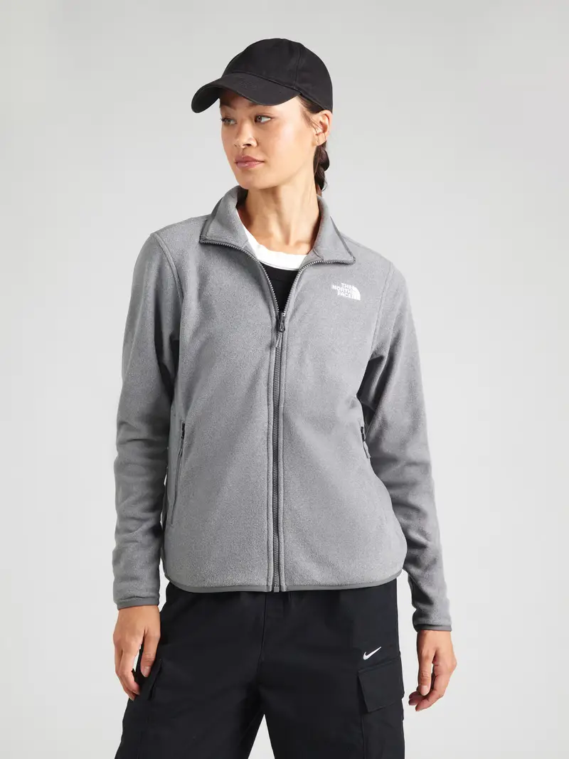 Giacca di pile funzionale 'GLACIER' grigio / grigio sfumato / bianco miniatura 3