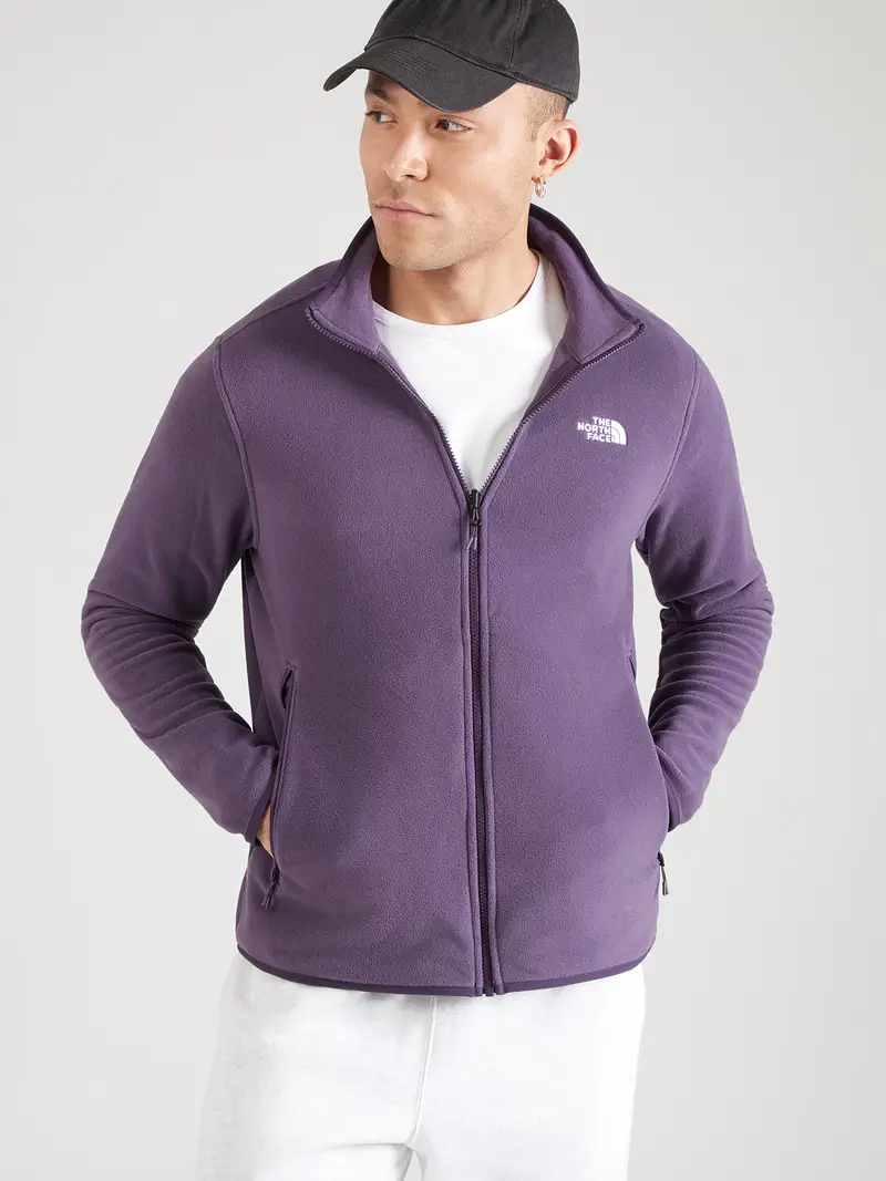 Giacca di pile funzionale GLACIER mora / bianco miniatura 2