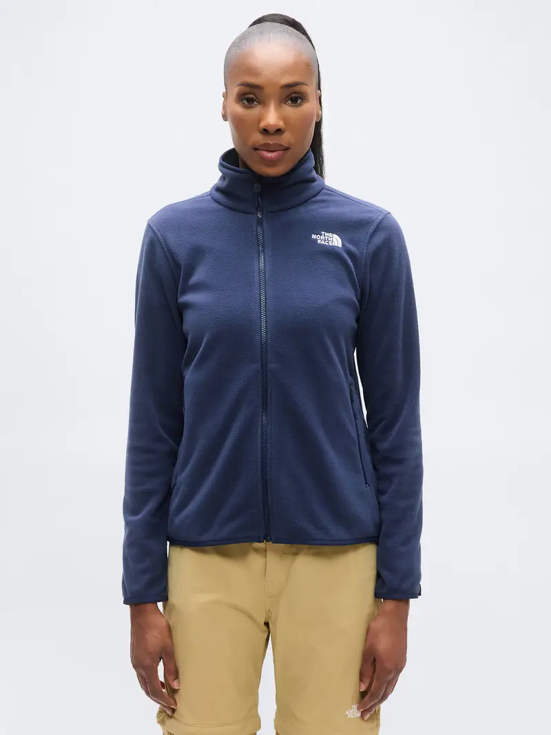 Giacca di pile funzionale GLACIER navy / bianco miniatura 2