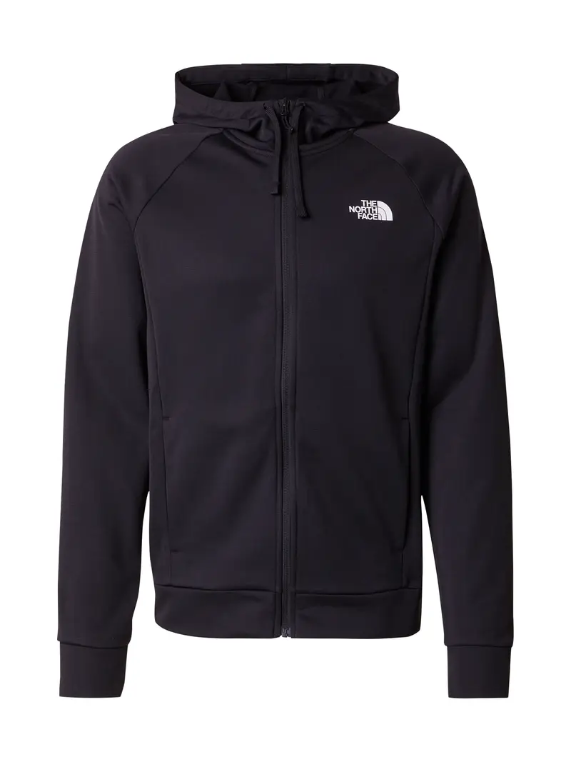 THE NORTH FACE Giacca di pile funzionale 'REAXION 2.0'  nero / bianco