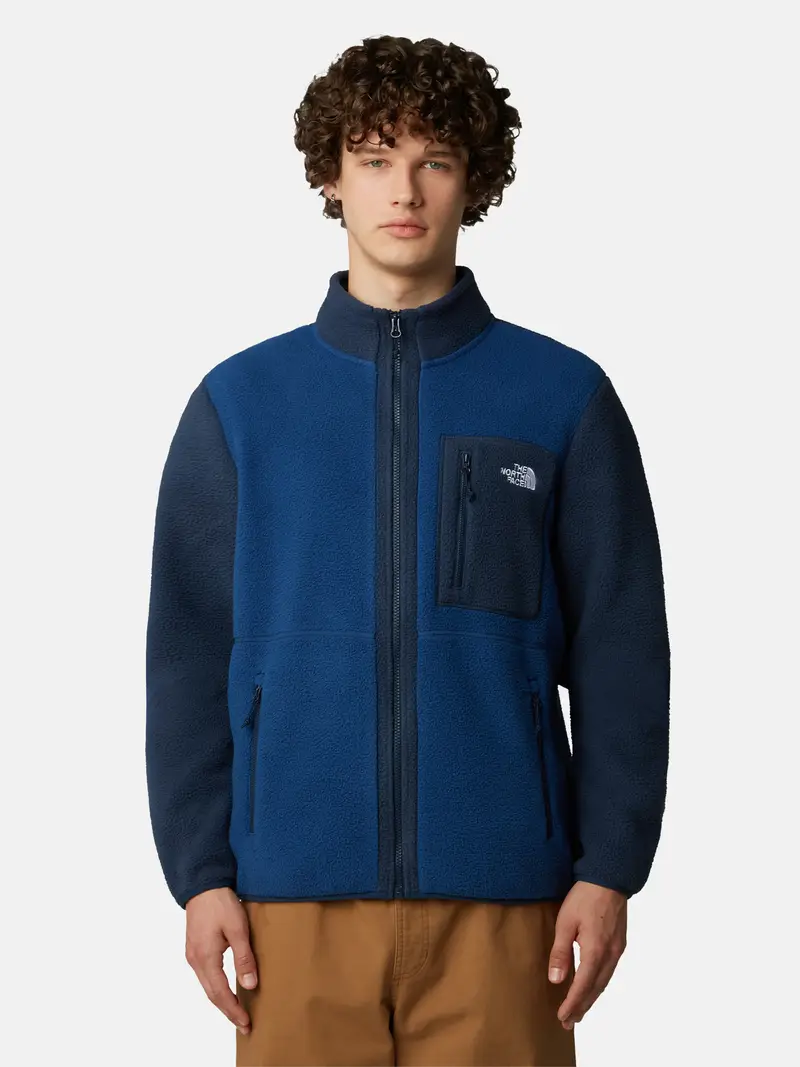 Giacca di pile funzionale Yumiori blu / blu scuro miniatura 3