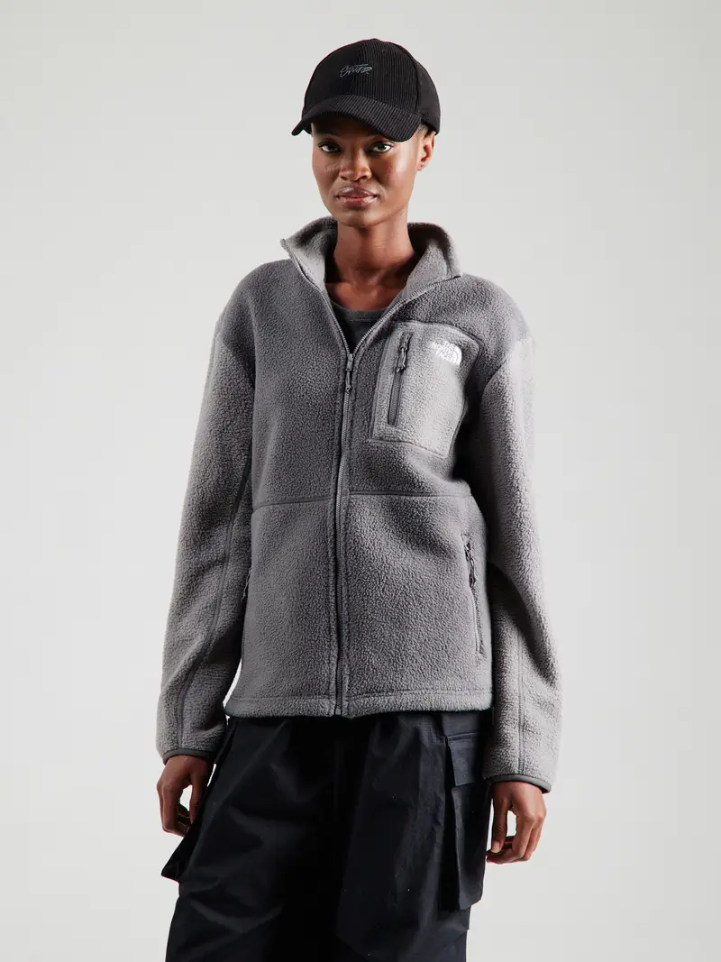 THE NORTH FACE Giacca di pile funzionale 'YUMIORI' grigio / bianco miniatura 2