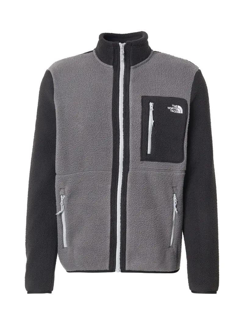 THE NORTH FACE Giacca di pile funzionale 'Yumiori'  grigio / nero