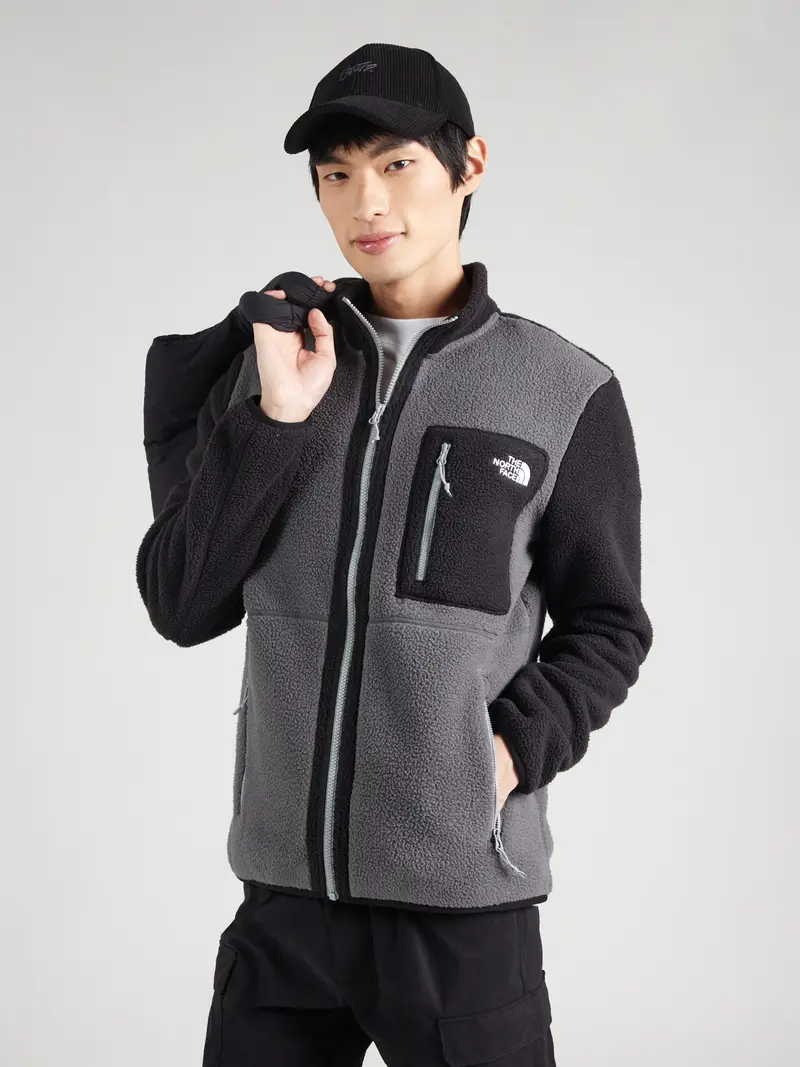 THE NORTH FACE Giacca di pile funzionale 'Yumiori' grigio / nero miniatura 2