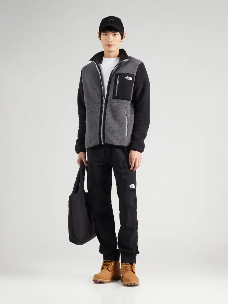 THE NORTH FACE Giacca di pile funzionale 'Yumiori' grigio / nero miniatura 3