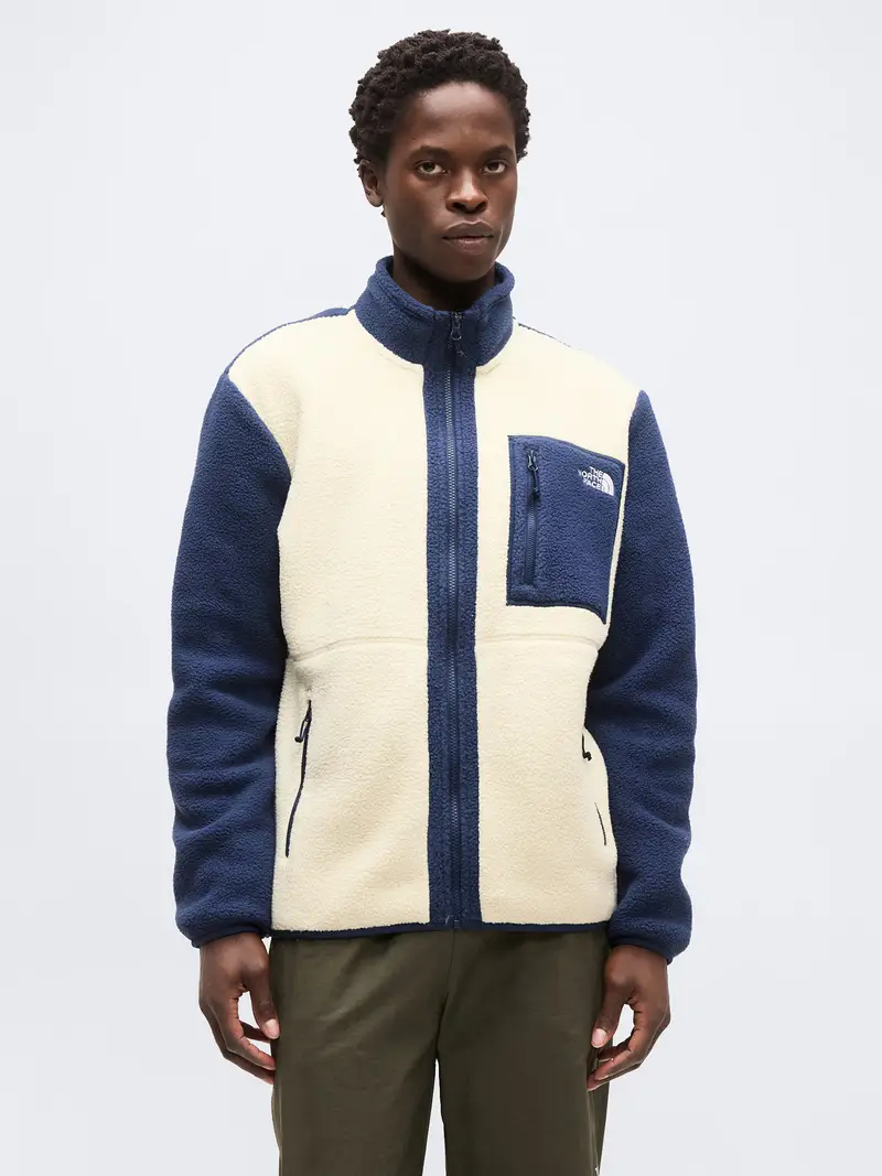 Giacca di pile funzionale YUMIORI navy / pietra miniatura 2