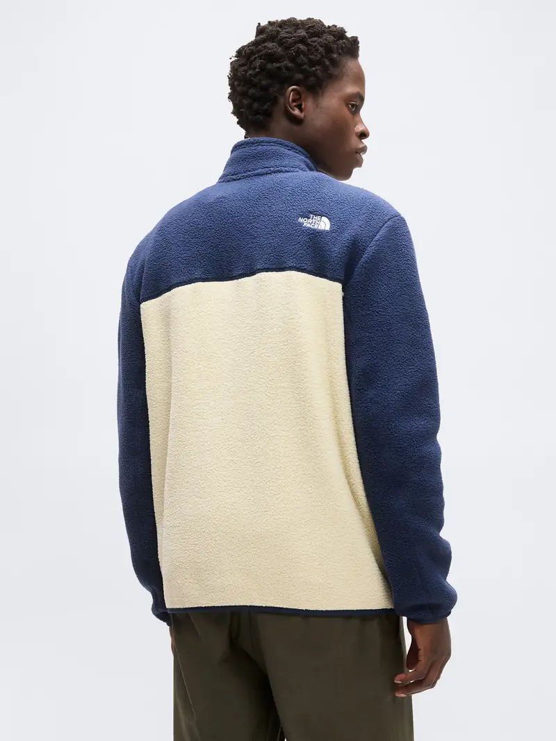 Giacca di pile funzionale YUMIORI navy / pietra miniatura 3